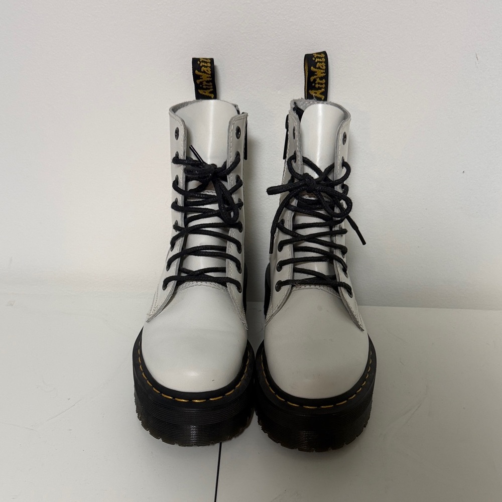 Dr. Martens White Jadon Boots